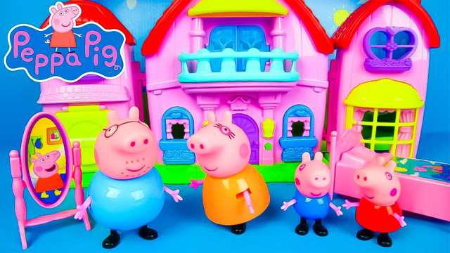 Vídeo de juguete: Historia de rescate de Peppa Pig con construcción