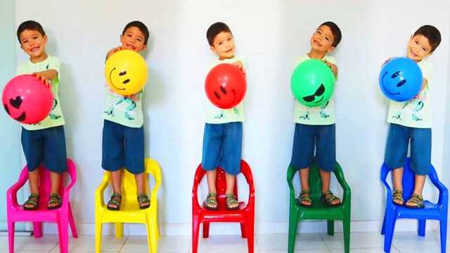 Video đồ chơi: Niềm vui đầy màu sắc đang chờ đợi! Bắt tay vào cuộc hành trình kỳ diệu để khám phá năm quả bóng bay đầy màu sắc!
