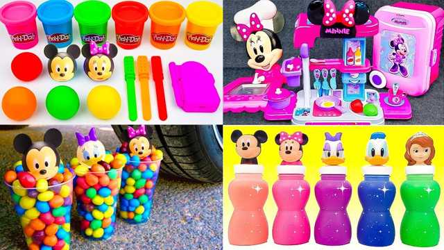 Video đồ chơi: Chơi với Minnie Mouse Lật Đồ chơi vui nhộn cho trẻ em