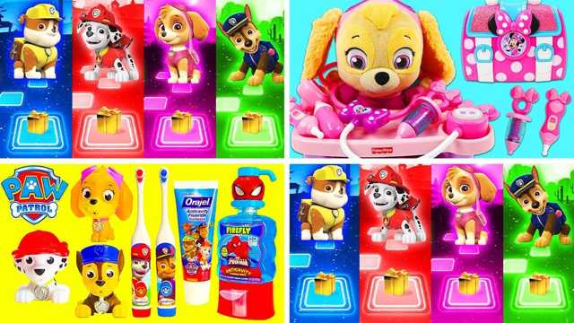วิดีโอของเล่น: ของเล่น Paw Patrol สุดฮิต | Fun Toy Learning Time