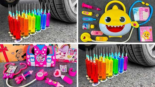 Vídeo de juguetes: Juego de minidoctor de Baby Shark para explorar | Juego educativo divertido