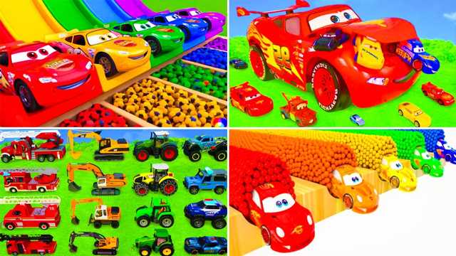 Toy video: Join Lightning McQueen's Toy World. Speed, Laughter, and Adventure!🚗🚗🚗