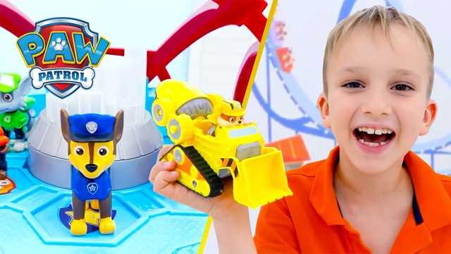 วิดีโอของเล่น: โครงการช่วยเหลือของเล่น Paw Patrol