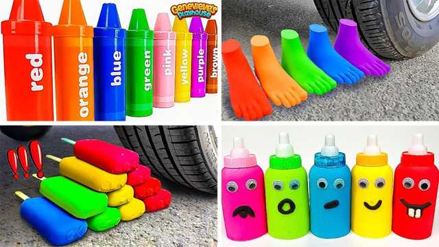 Toy video: Unleash your imagination with vibrant crayon toys!