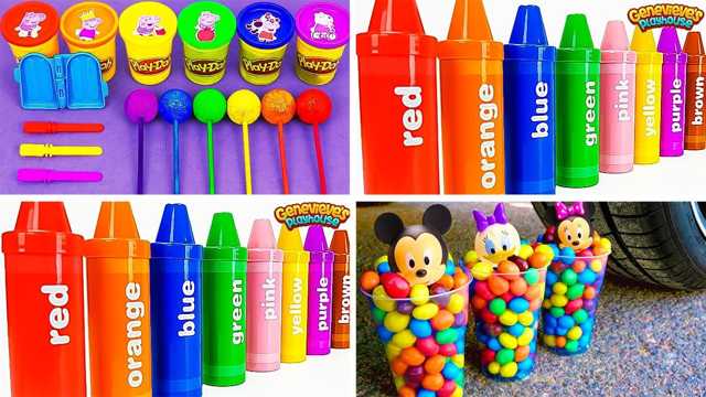 Toy video: Unleash your imagination with vibrant crayon toys!