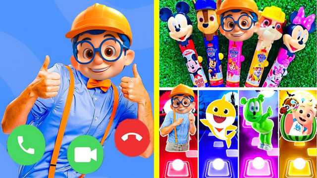 Toy video: BLIPPI TOY MUSIC VIDEO!