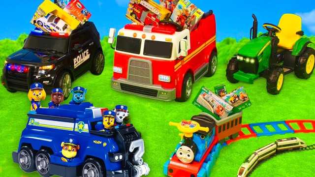 Video đồ chơi: Cuộc đua lớn nhất của xe Paw Patrol True Metal