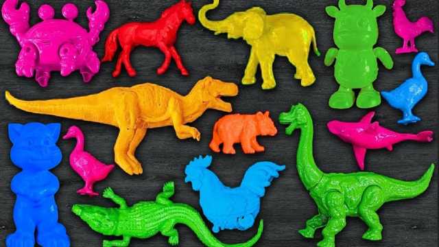 Speelgoedvideo: DINOSAURUSSEN SPEELGOEDCOLLECTIE VOOR KINDEREN