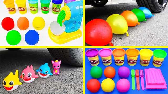 Vídeo de brinquedo: Color Toys Video | Aprenda as cores com carrinhos e animais de brinquedo divertidos