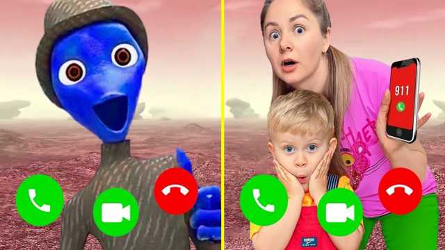 Vídeo de juguete: Zoom! Vídeo educativo interactivo con extraterrestre