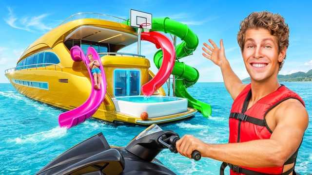 Kids Video: I built a secret swimming pool in my room!