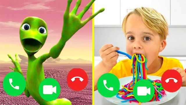 Únete al niño y al extraterrestre en una aventura de llamada loca